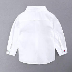 Vêtements pour garçon de 3 ans, body bébé, chemise 100% coton biologique, OEM en gros - Product Image 3