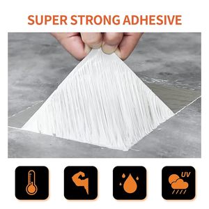 Ruban d'étanchéité professionnel en aluminium et butyl, ruban de réparation de fuites pour toitures métalliques, camping-cars, gouttières, fenêtres et cheminées - Product Image 3