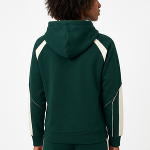 Sudadera con Capucha de Forro Polar Innovador, Estampado Ecuestre, con Cierre Completo, Bolsillos Laterales, Impermeable y Resistente al Viento - Product Image 3