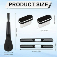 Bouchons anti-poussière USB C de type YDS, capuchon anti-poussière USB C en silicone, protection du port de charge, bouchon de vin