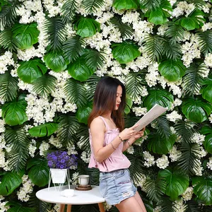 Садовый декор, искусственные коврики для живой травы, пластиковые панели из самшита, растительная стена, растительная стена
