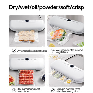 Vacuum Sealer Machine 41x12x18.5cm White Electric Dual Mode Food Preservation <b>Kitchen</b> <b>Appliance</b> - Product Image 3