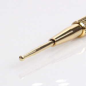 Sonda de latón ZK para acupuntura auricular, varilla de masaje de cobre ajustable para uso doméstico - Product Image 4