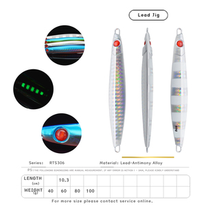 JIGGINGSOUL Señuelos de Pesca, Señuelos Luminosos de Velocidad de Jigging en Tierra, Lanzamiento Lento, <span class=keywords><strong>MajorCraft</strong></span>, Fabricante de Calidad, 1 a 2 - Product Image 2