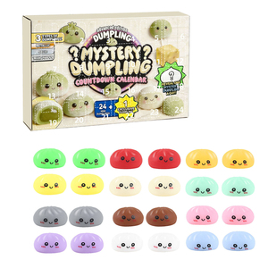 24PCS Lindos Juguetes Blandos de Dumpling, Caja Sorpresa Misteriosa, Juguete Sensorial de Rebote Lento para Aliviar el Estrés, Venta al por Mayor de Fábrica OEM ODM - Product Image 1