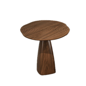 Ensemble de tables basses imbriquées en bois minimalistes et durables modernes avec côtés et tables d'extrémité en bois massif Meubles de salon - Product Image 6