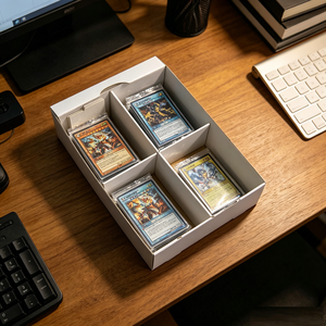 Wholesale Recyclable Divider Cardboard Box TCG Sports Trading Card Bulk Storage Box For Game Card Shop Collection - Product Image 6