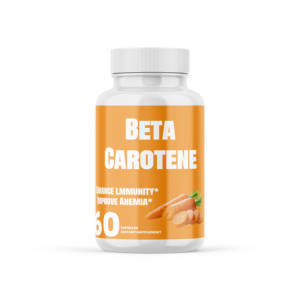 Gezondheidszorg Supplement Wortel Extract Beta-Caroteen Minerale Capsules Beschikbaar Fles Trommel Kan Glazen Container Plastic Container - Product Image 1