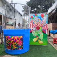 Machine à bassin de plongée portable en plastique avec escalier intégré, certifiée TUV, pour location événementielle