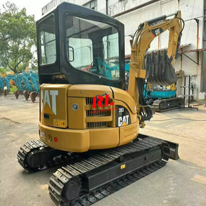 Mini-excavatrice Caterpillar 303CR d'occasion, 3 tonnes, compacte, avec chenilles en caoutchouc, à vendre - Product Image 1