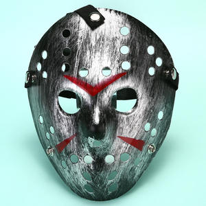 หน้ากากเจสันวันฮาโลวีนหน้ากากแฟนซีแบบเต็มใบหน้าตลกอุปกรณ์ประกอบฉากการแสดงสำหรับผู้ชายอุปกรณ์ประกอบฉากคอสเพลย์แบบหนาวัสดุพลาสติกสำหรับงานปาร์ตี้คริสต์มาส - Product Image 2