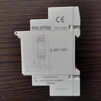 RELETEK RD-TPM2 Minuterie programmable numérique avec affichage LED, interrupteur miniature automatique haute puissance 50/60 Hz pour applications à forte consommation