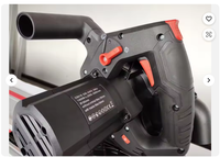 Nouveauté 2026 : Scie plongeante professionnelle 1400W 165mm avec rail de guidage, pour le travail du bois et la découpe en V