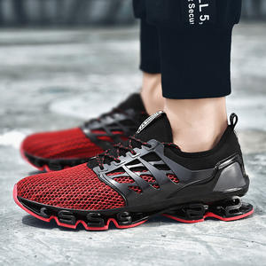 Zapatos de Malla Acolchados con Cordones, Transpirables, Cómodos y a la Moda, Estilo Blade Warrior, Zapatos Casuales Versátiles para Hombre para Todas las Temporadas - Product Image 5