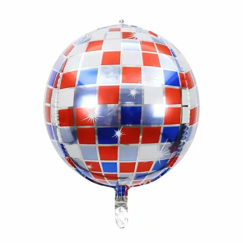 2024 Schlussverkauf glänzende glänzende Hochzeitsballons Party-Dekoration-Set Geburtstag Disco Bar Helium Tanz Raumdekoration Ballons