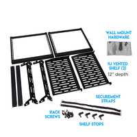 Fabricant professionnel Conception à cadre ouvert Installation facile Montage mural Rack réseau lourd 10U 15U 20U