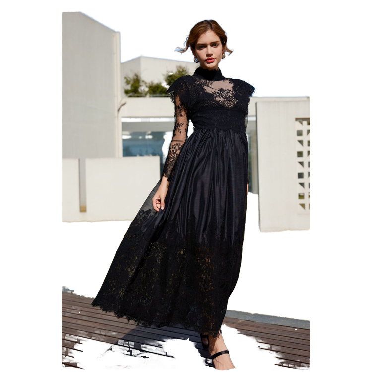 open lace back dress Black A-line Short Sleeves Velvet Simple Party Dress, Black Evening Dr   Cutedressy