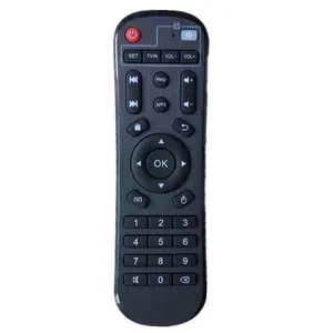 Controle remoto inteligente ir, controle remoto para receptor de satélite iptv pode controlar tanto tv e stb com método de aprendizagem de 33 teclas