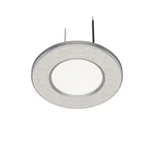 Mini gömme Mountd Downlight 720lm duş Puck ışık dosyalanmış ayarlanabilir 4 inç 9W yuvarlak 90CRI 5000K