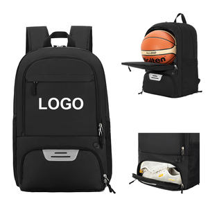 OEM ODM Nylon Deporte Baloncesto Mochila Gimnasio Voleibol Fútbol Mochila con pelota separada y bolsillo para zapatos - Product Image 1