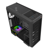 Boîtier PC de jeu ATX économique GAMEMAX, tour d'ordinateur de bureau, NAS, armoire CPU, station de travail, accessoires et pièces pour PC