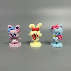 SWIMMER Série Showa Boîte Mystère Kawaii Figurine Animale en PVC Jouet Anime de Collection pour Décoration de Bureau Cadeau Vente en Gros - Product Image 1