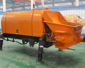 Nouvelle pompe à béton mobile sur remorque, alimentée à l'essence, Sunny, <span class=keywords><strong>pour</strong></span> le nivellement des sols, portée verticale de 70 m, portée horizontale de 300 m, productivité de 30 m/h - Product Image 4