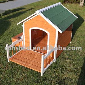 Chenil extérieur de grande taille pour chien Cage isolée en bois imperméable pour chien avec plans Cage de vie pour chien de haute qualité bon marché - Product Image 6