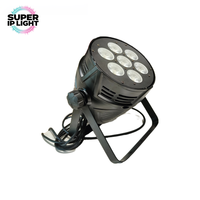 Projecteur LED COB 7x50W, blanc chaud, blanc froid, température de couleur réglable, DMX512, éclairage de surface pour scène, mariage, théâtre, spectacle