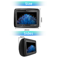 Pantalla Táctil para Auto OEM a Bajo Precio, Software APK, Android HD de 10.1'', 4G, GPS, WIFI, Pantalla Publicitaria para Taxi, Monitor para Reposacabezas