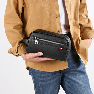 Borsa a Mano da Uomo in Pelle PU Morbida Stile Giapponese Vintage, Grande Capacità, Portafoglio da Uomo, Prezzo di Fabbrica - Product Image 3
