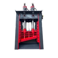 Cisaille hydraulique à portique pour la découpe de ferraille lourde et de métaux, type guillotine