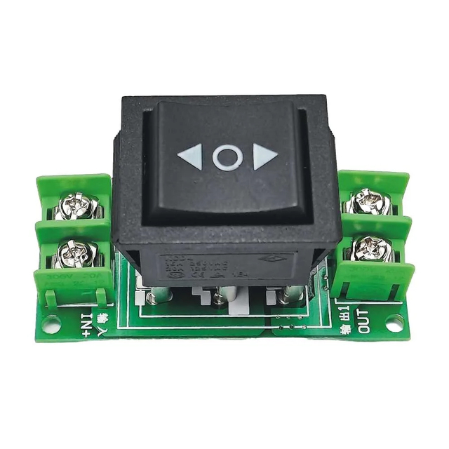 Motor Forward and Reverse Switch 0-120V Motor Controller Switch 0-20A Forward/Stop/Reverse Two/Three Gear Motor Control Module