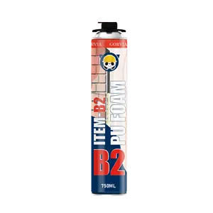 GORVIA 500ml B2 Fire Rated One Component Expanding Polyurethane Spray Foam PU Foam Sealant