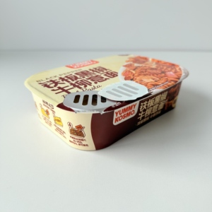 Couvercles en <span class=keywords><strong>aluminium</strong></span> découpés sur mesure YBLPAK pour emballages imprimés, carrés, rectangulaires, ronds, pour pots et bols de yaourt et nouilles instantanées OEM - Product Image 2