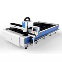 Machine de découpe laser à fibre métallique de haute qualité LF1325L, type portique CNC, moteur servo Yaskawa, commande Cypcut, rail de guidage Hiwin, Ai