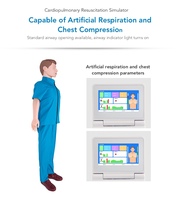 Mannequin de formation RCP Guanbang 8 pouces, corps entier intelligent avec connectivité sans fil et imprimante – Produit scientifique médical