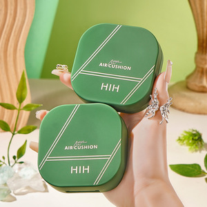 HIH Juego de Cojín de Aire Ligero <span class=keywords><strong>Mousse</strong></span> Matcha Silk Fog Lock Color <span class=keywords><strong>BB</strong></span> Cream Mineral Corrector con Servicio de Poros Ocultos - Product Image 2