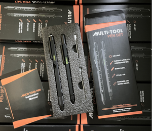 Bolígrafo Multiherramienta 9 en 1, Gadgets Geniales, Luz LED, Lápiz Óptico, Regla, Bolígrafo con Nivel, Abrebotellas, Destornillador, Bolígrafos Cooper para <span class=keywords><strong>Hombre</strong></span> - Product Image 5