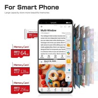 Kartu Memori Flash SD TF Original 4GB 8GB 16GB 32GB 64GB 128GB 256GB 4 8 16 32 64 128 256 GB untuk Ponsel