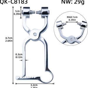 QKKQ Clip de mamelon en acier inoxydable pour femmes, accessoires de masturbation, stimulation des mamelons, gadgets sexy, jouets sexuels fétichistes, jeux BDSM, masseur de mamelons pour adultes - Product Image 4