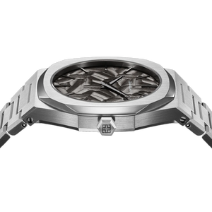 Montre en acier inoxydable à quartz ultra-fine, décontractée et professionnelle, étanche, avec batterie de 3 ans, affichage 24 heures, style élégant et luxueux - Product Image 2
