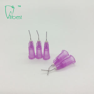 <strong>Disposable</strong> Dental Pre-Bent <strong>Needle</strong> Tips Electric Plastic and Metal Flowable Tips for Irrigation Dental Equipment Accessory - Product Image 6