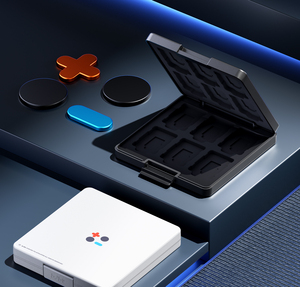 Custodia per Schede di <span class=keywords><strong>Gioco</strong></span> <span class=keywords><strong>Nintendo</strong></span> <span class=keywords><strong>Switch</strong></span> <span class=keywords><strong>con</strong></span> 24 Slot per Cartucce e 24 Slot per Schede di Memoria SD per <span class=keywords><strong>Switch</strong></span> OLED <span class=keywords><strong>con</strong></span> Rivestimento in Silicone - Product Image 2