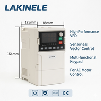 11KW 15HP CE Fasa Tunggal 220V ke 3 Fasa 380V 400V VFD Inverter Pengontrol Kecepatan Frekuensi Variabel untuk Motor Industri