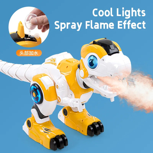 Nueva Llegada RC Robot Dinosaurio Juguete Eléctrico Control Remoto Dinosaurio Caminar Bailando T-Rex Juguetes <span class=keywords><strong>Dino</strong></span> Con Spray para Niños - Product Image 3