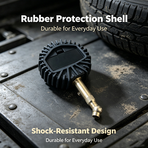 มาอิสซัน 250 PSI เครื่องวัดแรงดันลมยางแบบดิจิตอลพร้อมวาล์วระบายอากาศสำหรับรถออฟโรด 4x4 รถแข่ง - รับประกัน 1 ปี - Product Image 4