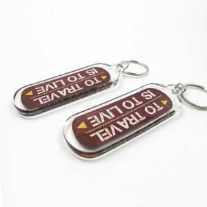 Keyring Factory Wholesale Mini Blank Car <b>Key</b> <b>Chain</b> Custom logo Digital Photo Keychain - Product Image 6