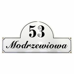 Insegne in Porcellana Smaltata Personalizzate con Rilievo per Decorazione - Product Image 5