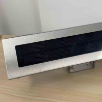 Lampes solaires d'extérieur pour numéros de maison - Lumière solaire d'extérieur pour plaque de numéro de maison - Lumière murale pour maison, jardin, patio et cour
